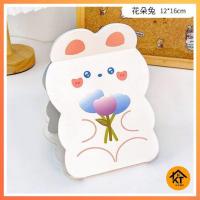 ราคา กระจกพับได้ กระจกตั้งโต๊ะกระจกแต่งหน้า แบบพกพา แบบพับเก็บได้ KT596 (17135460621)