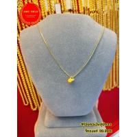 ราคา จี้ ชาร์มทองแท้ 99 99 หนัก 0 1 กรัม พร้อมเเถม สร้อยคอเงินแท้หุ้มทอง (20075988661)