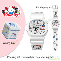 ราคา 42mm ของแท้ 100 นาฬิกา Hello Kitty นาฬิกาอิเล็กทรอนิกส์ นาฬิกากันน้ำของเด็กผู้หญิง นาฬิกาแบรนด์แท้ป้องกันรอยขีดข่วน นาฬิกาผู้หญิงKids Watch นาฬิก8611 (20391580183)
