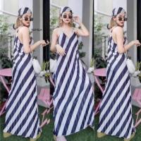 ราคา TW15015 เดรสสายเดี่ยวอัดพลีทลายทาง (5847436226)