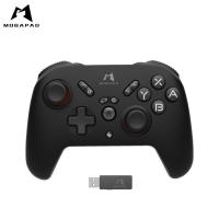 ราคา Mobapad Mopa M073รุ่นที่สองจอยสติ๊กควบคุมเกมพร้อมตัวรับสัญญาณสำหรับ Nintendo Switch Lite Ns Oled Pc แอนดรอยด์ Ios บลูทูธไร้สายมือจับปลุกข้อความของร่างกายทางร่างกายมาโครแอปเปิ้ล Genshin มือจับเกม Nfc ร