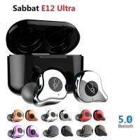 ราคา Sabbat E12 หูฟังบลูทูธ Ultra TWS Wireless Bluetooth Earphone Sport HiFi Stereo Earbud Noise Reduction Headset With Wireless Charger PK E12 (1346424823)