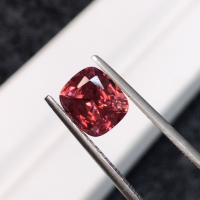 ราคา สปิเนล เเดง พลอยอัด คอรันดัม สังเคราะห์ 7x8mm ขายเป็นเม็ด ของหายาก Red Spinel Synthetic Corundum 7x8mm Excellent Cushion Cut (21081194818)