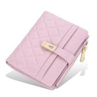 ราคา Baellerry กระเป๋าสตางค์สตรีขนาดเล็กแบบใหม่กระเป๋าใส่บัตรแบบมีซิปวัสดุหนัง PU คุณภาพสูงกระเป๋าสตางค์ผู้หญิงใส่บัตรแบบแฟชั่นปี2022 (13227108108)
