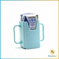 ราคา TookJai กล่องกันบีบ กันบีบกล่องนม สำหรับกันบีบกล่องนม กล่องน้ำผลไม้ กล่องกันบีบ กันบีบกล่องนม Baby UHT Milk Easy Hold Pocket (16304675977)