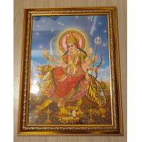 ราคา ภาพมงคล พระแม่ลักษมี ปางยืนประทานเงิน ทอง ขนาดภาพ15x21นิ้ว 38x54cm ภาพฮวงจุ้ย พระแม่อุมา พระวิษณุ ภาพน้ำตก พระพิฆเนศ (16572253325)