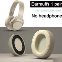 ราคา Suitable for SONY MDR 100ABN WH H900N ear pads earphone sleeve head beam sponge pad leather earmuffs เหมาะสำหรับ SONY MDR 100ABN WH H900N แผ่นรองหูฟังหูฟังหัว Beam Earmuffs (16254308464)