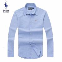 ราคา Stock High Original Ralph LaurensชายแขนยาวOxford Solidเสื้อเชิ้ตลำลองPoloเย็บปักถักร้อยRegular Fit Turn Down Collarธุรกิจเสื้อทำงาน (14912002750)