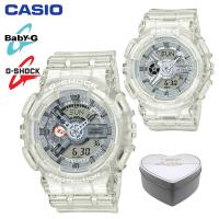 ราคา G Shock Baby G GA110 BA110 ชายและหญิงคู่กีฬานาฬิกากันน้ำและกันกระแทกเวลาโลกนำหน้าจอแสดงผลคู่ 4 ปีรับประกันสากล BA 110CR 7A GA 110CR 7A (19656780862)