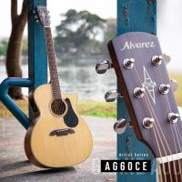 ราคา Alvarez AG60CE กีตาร์โปร่งไฟฟ้า Top Solid Sitka Spruce Mahogany (8593566171)