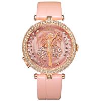 ราคา OLEVS 5576 Waterproof Genuine Leather Band Women Wristwatch Fashion Quartz Watch For Women (20439289052)