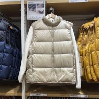 ราคา UNIQLO Ujia เสื้อกั๊กกันลมและเสื้อขนเป็ดกันน้ำสำหรับไฟพรีเมียมฤดูหนาว2022 449632 454226 (20422225733)