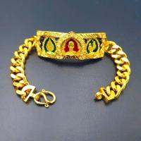 ราคา เลสข้อมือ หลวพ่อรวย ปาสาทิโก รุ่นเลื่อนสมณศักดิ์ปี59 พร้อมกรอบชุบทองฝังเพชร บันดาลความสำเร็จ โชคลาภ (18706624360)