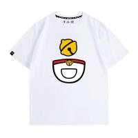 ราคา Doraemon เสื้อยืดลายการ์ตูนโดราเอมอนกระเป๋าสมบัติเสื้อผ้าฝ้าย แขนสั้น (20862230541)