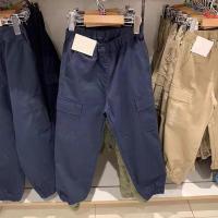 ราคา UNIqlo Youjia 2023 ใหม่ Ujia เสื้อผ้าเด็ก ชาย หญิง เด็ก Mountaineering Multi Pocket Overalls กางเกงสบายๆ 457737 (20367384842)