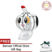 ราคา BAMOER 925เงินสเตอร์ลิงเครื่องรางฮาโลวีนฟักทองแมวดำกุหลาบกะโหลกศีรษะผีรองเท้าแม่มดแมวสุภาพบุรุษหัวกระโหลกลูกปัดสำหรับสร้อยข้อมือ BSC522 (10047400931)