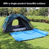 ราคา 2 3คนสองชั้นขนาดใหญ่ทันทีอัตโนมัติ Pop Up เต็นท์ตั้งแคมป์กลางแจ้งกรอบประตูการออกแบบประตูสะดวกและปฏิบัติเต็นท์น้ำหนักเบานี้สามารถดำเนินการรอบในโดยไม่ต้องยุ่งยากและประกอบภายในไม่กี่วินาทีม่านสองชั้นเป็น
