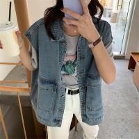 ราคา เสื้อกั๊กยีนส์สไตล์ชาแนลขนาดเล็กสำหรับผู้หญิงฤดูใบไม้ผลิและฤดูใบไม้ร่วงเสื้อนอกแขนกุดเสื้อสไตล์ตะวันตก2023รุ่นใหม่ยอดนิยมในปีนี้ (20529269555)
