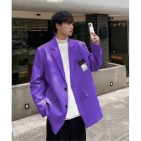 ราคา เสื้อสูทผู้ชาย ชุดสูทลำลอง ชุดลำลองสำหรับบุรุษ หนึ่งชิ้นเสื้อสูท ชุดสูทผู้ชายส เสื้อสูทแขนยาวผู้ชาย สูทลำลองผู้ชาย เสื้อคลุมสูท (17596565105)