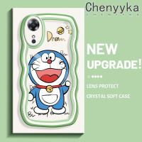 ราคา Chenyyka ปลอกสำหรับ OPPO A17 A17K เคสกรณีการ์ตูนโดราเอม่อนมีสีสันสดใสน่ารักขอบคลื่นครีมนุ่มเคสมือถือกันกระแทกแบบใสสร้างสรรค์เคสโปร่งใสลายกล้องถ่ายรูปเรียบง่ายอ่อนโยนป้องกัน (17204302743)