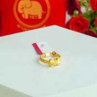 ราคา แหวนทอง ทองคำแท้ 96 5 ลายถักเปียติดโบว์ ติดใจ ครึ่งสลึง ระบุขนาดได้ (10378775112)