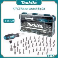 ราคา Makita ดอกไขควงด้ามหกเหลี่ยมประแจชุดบิตไฟฟ้า47ชิ้น B 36170ดอกไขควงชุดเครื่องมือบิตซ็อกเก็ต (20916866102)