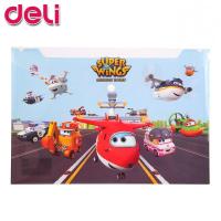 ราคา Deli F11102 File Bag Super Wing A4 แฟ้มเอกสารแบบกระดุม ขนาด A4 จำนวน 1 ชิ้น แฟ้มใส่เอกสาร (3318624623)