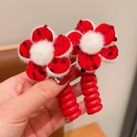 ราคา ที่คาดผมสายโทรศัพท์สีแดงปีใหม่สาวเครื่องประดับผมดอกไม้งานรื่นเริง (21143749030)