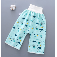 ราคา พร้อมส่งจากไทย กางเกงผ้าอ้อมใส่นอนกันฉี่ กระโปรงผ้าอ้อมใส่นอนกันฉี่ ซักได้ (11019274107)