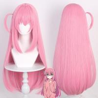 ราคา TSE อนิเมะร็อคเหงาวิกผมคอสเพลย์แฟนตาซีใหม่สีชมพูผมยาว (20726489599)