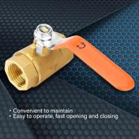 ราคา บอลวาล์วทองเหลือง1 2บอลวาล์ว DN15 BSP ปิดบอลวาล์วที่จับวาล์วลูกสูบสำหรับน้ำมันและก๊าซน้ำ1 6MPa บอลวาล์วพอร์ตเต็ม (20719408781)