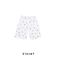 ราคา KLOSET Kloset Word Denim Shorts PS22 P004 กางเกงขาสั้น ผ้ายีน กางเกงผู้หญิง กางเกงแฟชั่น กางเกงผ้าปัก (20151051085)