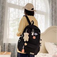 ราคา MUJI นักเรียนวิทยาลัยภาษาญี่ปุ่นกระเป๋าเป้สะพายหลังสีทึบรุ่นเกาหลีนักเรียนมัธยมกระเป๋านักเรียนโรงเรียนหญิงวิทยาลัย Fengsen กระเป๋าเป้เรียบง่าย (18560406125)