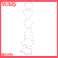 ราคา Variety Hot Sale 6pcs Cookie cutters การ์ตูนสัตว์รูปร่าง DIY บิสกิตแม่พิมพ์ทำด้วยมือ (20369026467)