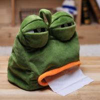 ราคา A Great การ์ตูนเศร้า Pepe กบอะนิเมะตุ๊กตาเนื้อเยื่อ BoxDoll PlushFunnySad กบตุ๊กตา (16216790658)