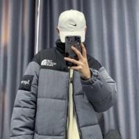 ราคา รณ์ THE NORTH FACE ข้อเสนอพิเศษและ Gratis Ongkir Supreme X TNF ข้อต่อคู่เสื้อขนเป็ด260G ยัดลงผ้าฝ้ายด้วยมือ (20535012105)