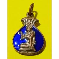 ราคา เหรียญลงยานางกวัก ขวัญถุง หลังสาริกาคู่ (13608583532)
