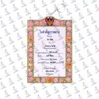 ราคา พวงกุญแจ ทะเบียนสมรสจิ๋ว ไบร์ทวิน นุ๊กปาย หยิ่นวอร์ โอมนนน (12503305777)