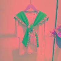 ราคา ผ้าพันคอถักสีล้วนแบบสองด้านสำหรับผู้หญิงผ้าคลุมไหล่ไหมพรมสำหรับฤดูใบไม้ผลิและฤดูใบไม้ร่วงเสื้อคอปกปลอมสำหรับใส่ด้านนอกห้องแอร์เสื้อกั๊กผูกโบว์ผูกไหล่ (12478032359)