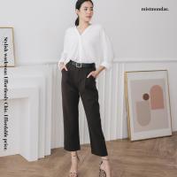 ราคา Mistmondae กางเกง Pixie pant กางเกงขายาว พร้อมเข็มขัด กางเกงเอวสูง กางเกงเอวสูงขายาว กางเกงทำงาน กางเกงทำงานผู้หญิง กางเกงผู้หญิงขายาว MM70012 (1062972648)