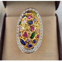 ราคา ManeeNopparut มณีณพรัช แหวนพลอยนพเก้า ฝั่งเพชรCZ รุ่น RW0287 (5782018692)