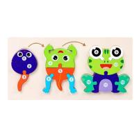 ราคา 3 IN 1 จัดเซ็ทสุดคุ้ม จิ๊กซอว์ไม้ 3D ไม้อย่างดี เกรดหนาพิเศษ สีสวย ตัวต่อเด็ก ของเล่น เสริมพัฒนาการ puzzle wood toy (19379960565)