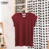 ราคา เสื้อเรย่อน คอกลม แขนพับ สวยๆๆๆ (1181416600)