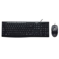 ราคา KEYBOARD MOUSE คีย์บอร์ดและเมาส์ LOGITECH MK200 MEDIA BLACK (16388027852)