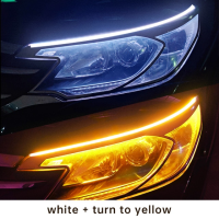 ราคา Fun Frog 2เส้น ไฟเดย์ไลท์ พร้อมไฟเลี้ยว แบบวิ่ง30 45 60ซม Ultrafine รถยนต์ DRL LED กลางวันไฟตัดหมอก ไฟตัดหมอก (20793480842)