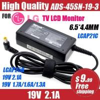 ราคา 19V 2 1A 1 6AสำหรับLGจอทีวีLCDอะแดปเตอร์AC Powerสายไฟ32LH510 LCAP21C LCAP25B ADS 45SN 19 3 E2251S E2251T E2051S (6611916655)