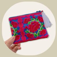 ราคา กระเป๋าสตางค์ กระเป๋าใส่เหรียญ งานปัก ของฝาก ของแจก เชียงใหม่ งานแฮนเ์เมด ลายปัก (20522241569)