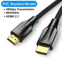 ราคา Vention HDMI 2 1 Cable 8K 4K 48Gbs High Speed Hdmi Digital Cable for HDR10 Switch PS4 5 TV Box HDMI 2 1 Splitter Cable (20000471278)