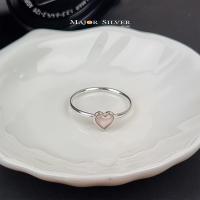 ราคา แหวนประจำวันเกิด Heart Shape Ring รูปหัวใจ ติดหินแท้ นิล มุก ลาพิส เทอควอยซ์ มูนสโตน แหวนเงินแท้ 92 5 (6377706099)