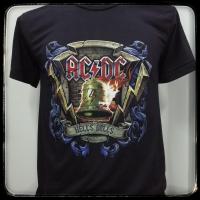 ราคา เสื้อ วง Ac Dc ผ้า บาง สีดำ (10533073671)